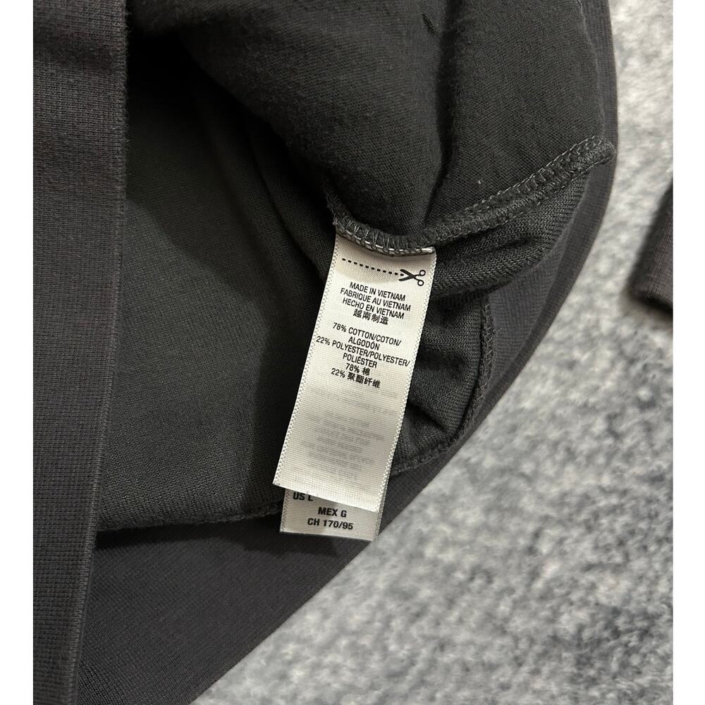Juicy Couture Y2k Velour Track Full Bling J Zip Hooded Gray Jacket Size Large - Picture 4 of 9